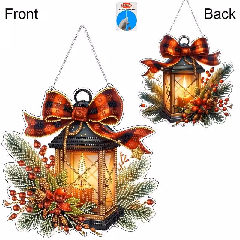 Vägghänge / vindspel / fönsterspel, Lykta