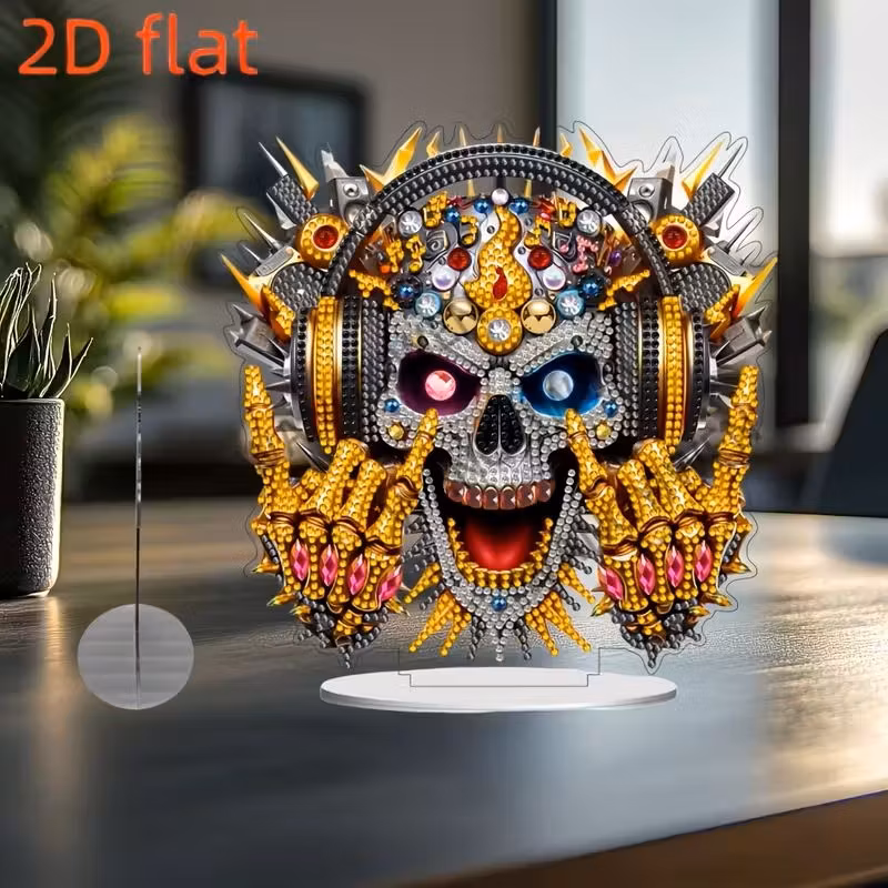 Bordsdekoration, Döskalle