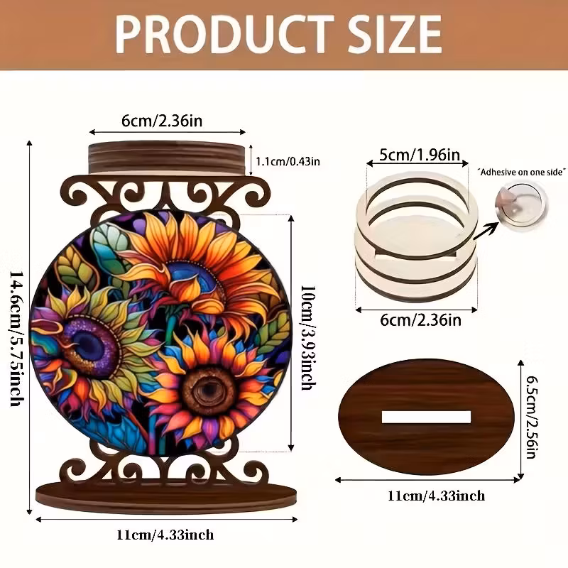 Ljushållare, Solrosor