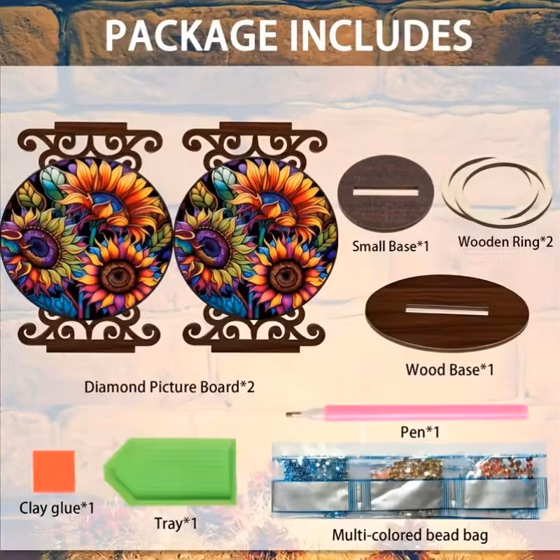 Ljushållare, Solrosor