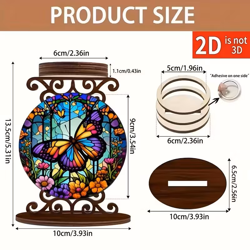 Ljushållare, Fjäril A