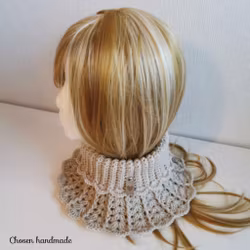 Valentine Halskrage, Beige