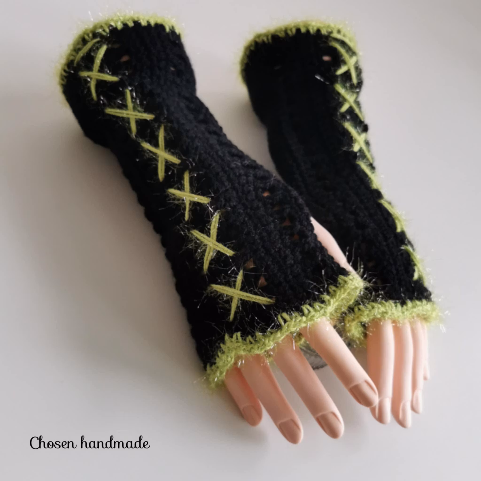 Cristel Torgvantar, svart & Grön