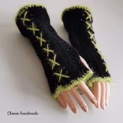 Cristel Torgvantar, svart & Grön