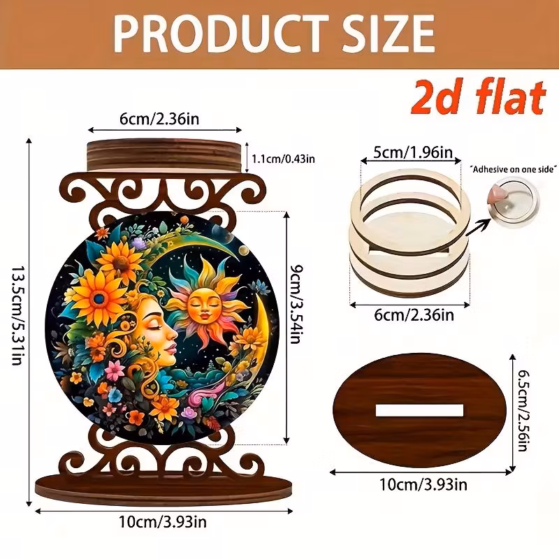 Ljushållare, Sol & Måne