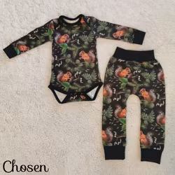 Set Baby, Ekorrar svart + svart