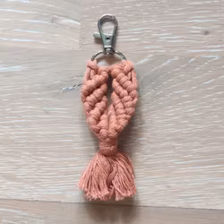 Makraményckelring sjöjungfrufena Terracotta