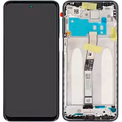 Redmi Note 9S - After Sales Front Cover Display Module-J6A1-White