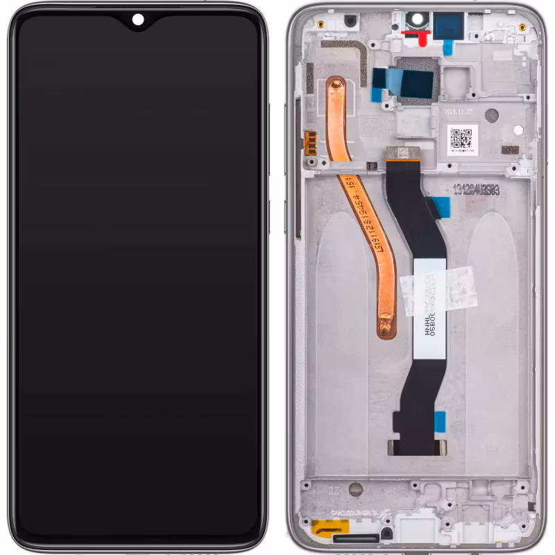 Redmi Note 8 Pro Display White Original