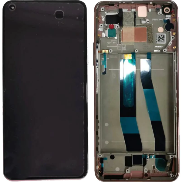 Mi 11 Lite 4G  After sale Front Cover Display Module-Mi11 Lite-pink-CSOT 56000D0K9A00 Original Service Pack