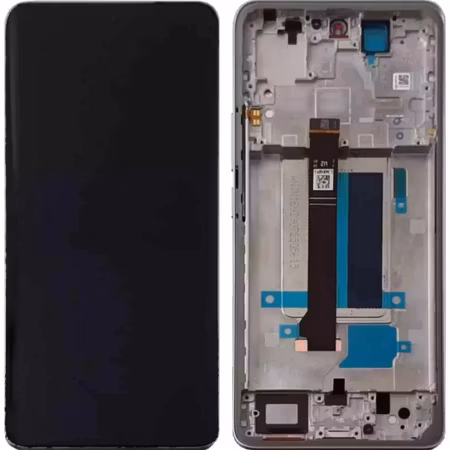 Xiaomi Redmi Note 13 Pro+ 5G (23090RA98C) Display unit complete moonlight white 560001N16U00
