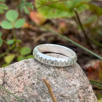Ring med ränder, större storlekar