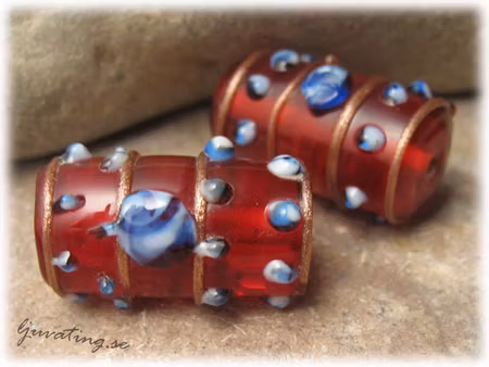 Wedding Cake Röd tub ca 22x15 mm