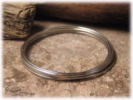 Memorywire till armband 10 varv ca 5,5 cm tj 1,1mm