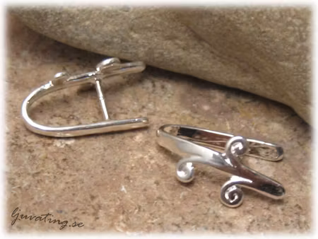 Fäste till hänge modell större ca 18x10 mm