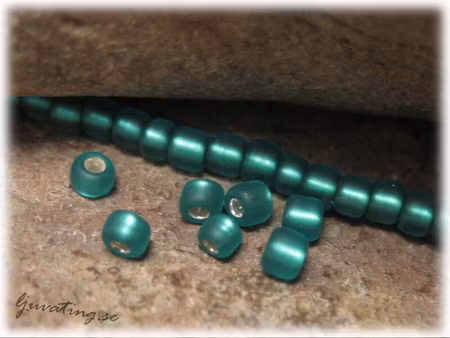 Matsuno petrol frostad silverlined 11/0