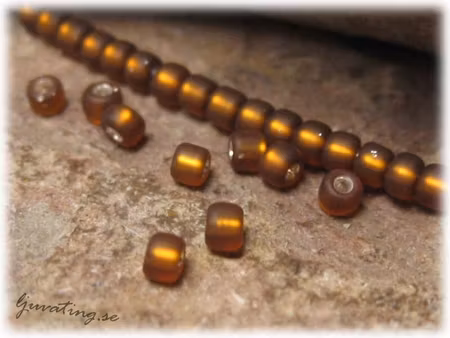 Matsuno copper frostad silverlined 11/0