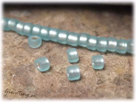 Matsuno aqua frostad silverlined 11/0