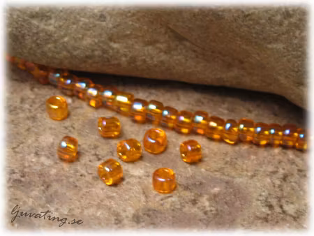 Matsuno orange transparent Rainbow 11/0