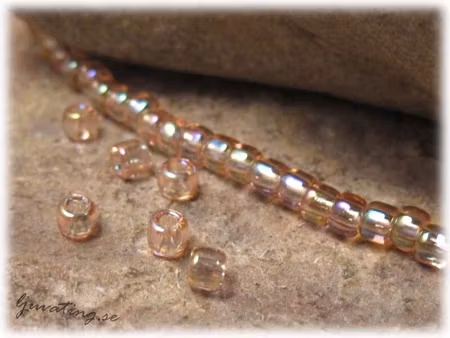 Matsuno light peach transparent Rainbow 11/0