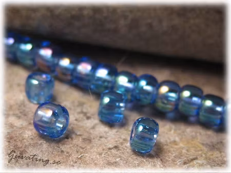 Matsuno blå transparent Rainbow 8/0