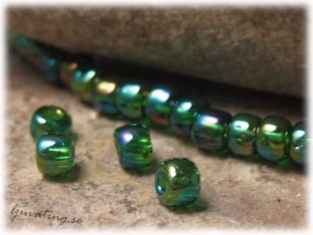 Matsuno grön transparent Rainbow 8/0