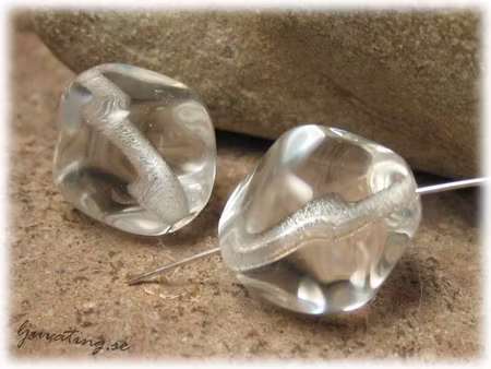 Clear crystal lanterna ca 16x15 mm