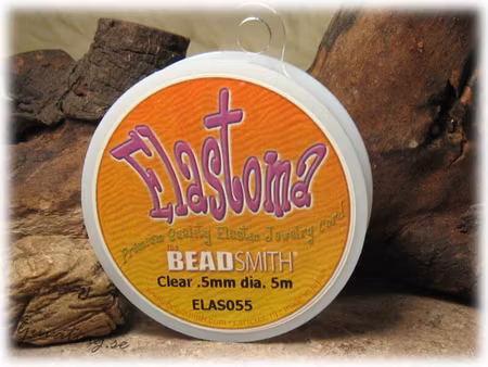Elastisk tråd BeadSmith tjocklek ca 0,5 mm