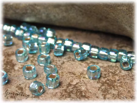 Matsuno ljus aqua silverlined SR rainbow 11/0