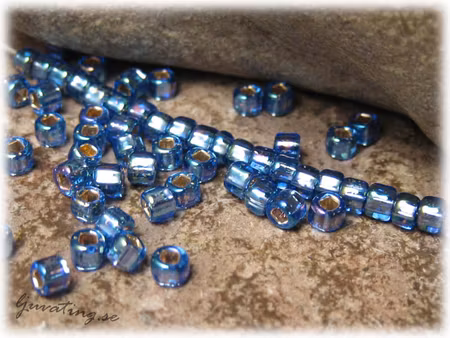 Matsuno blå silverlined SR rainbow 11/0