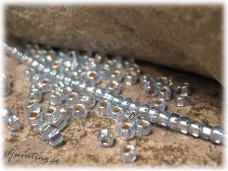 Matsuno ljusblå silverlined SR rainbow 11/0