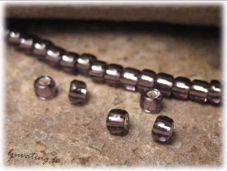 Matsuno plum silverlined 15/0