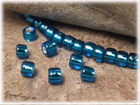 Matsuno capri blue silverlined 15/0