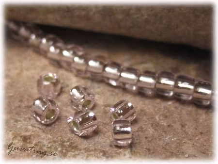 Matsuno pastell pink silverlined 15/0