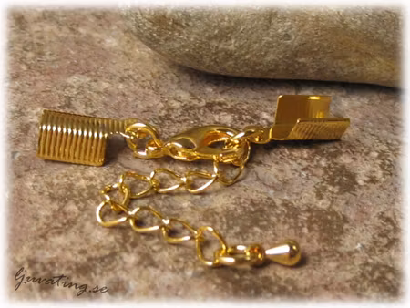 Komplett avslut med lås och förlängningskedja