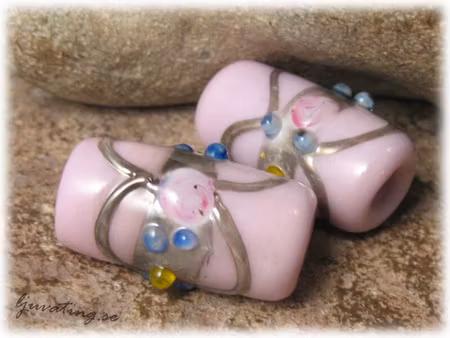 Wedding Cake opak rosa tub ca 22x14 mm