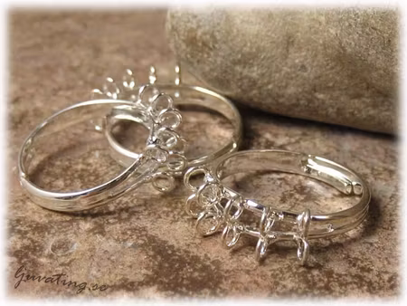 Ringstomme med 10 öglor justerbar ca 19 mm