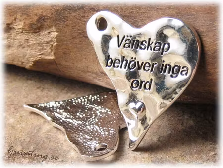 Storpack 20-pack budskap Vänskap behöver inga ord