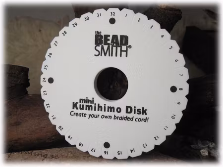 Kumihimo rund platta för flätning runda band