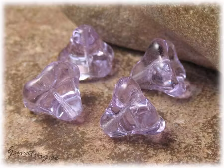 Alexandrite blomklocka änglakjol ca 10x12 mm