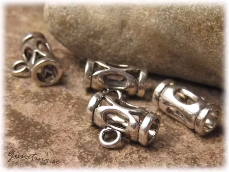 Berlockhängare hanger 4-pack hål ca 4,5 mm