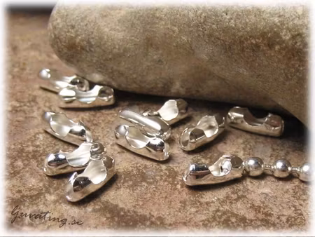 Anslutning till kulkedja 3,2 mm sf metall 10-pack