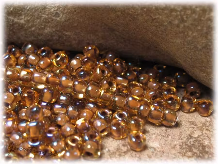 Miyuki triangel smokey gold topaz  8/0