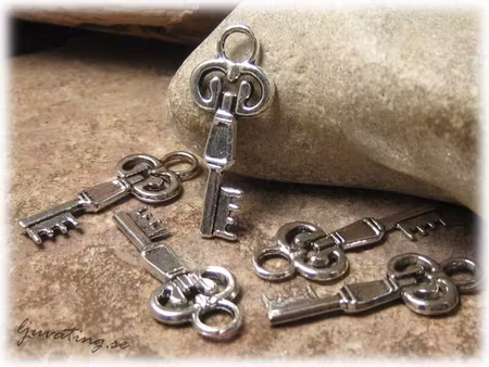 Storpack berlock nyckel modell lite större 20-pack