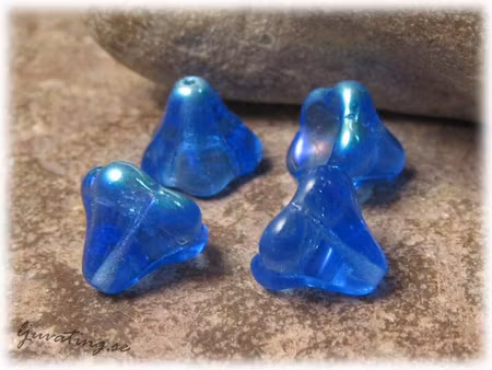 Blomklocka änglakjol sapphire AB lyster 4-pack