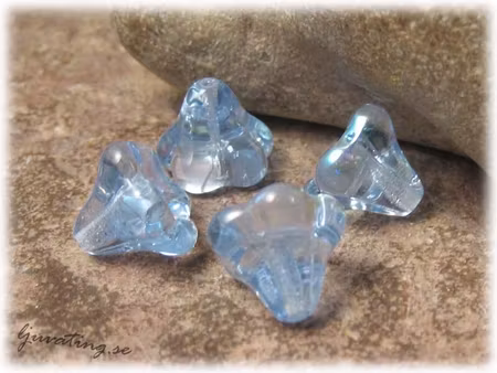 Blomklocka änglakjol ljus sapphire AB 4-pack