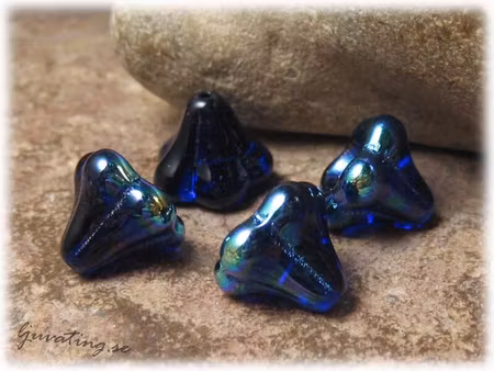 Blomklocka änglakjol cobolt AB lyster 4-pack