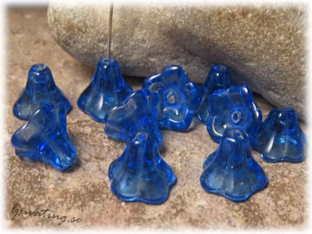 Änglakjol blomklocka mörkblå 10-pack ca 12x10 mm
