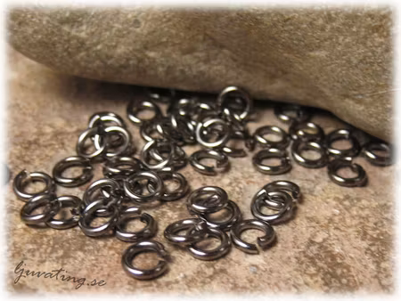 Bindringar robusta svarta 50-pack 5 mm