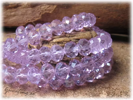 Alexandrite facetterad rondell 10-pack ca 8x6 mm